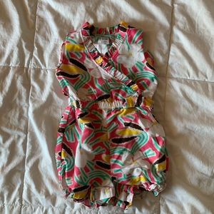 DVF FOR BABY GAP! Pink floral romper